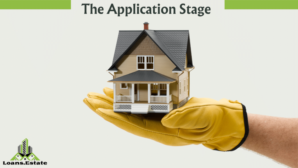 the application stage. Journey of Real Estate